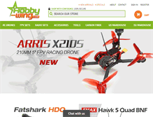 Tablet Screenshot of hobby-wing.com